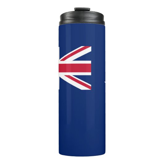 Thermal Tumbler mit der Flagge Neuseelands Thermosbecher (Vorderseite)