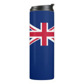 Thermal Tumbler mit der Flagge Neuseelands Thermosbecher (Nach links gedreht)