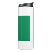 Thermal Tumbler mit der Flagge Nigerias Thermosbecher (Nach links gedreht)