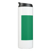 Thermal Tumbler mit der Flagge Nigerias Thermosbecher (Nach rechts gedreht)