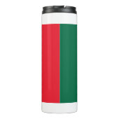 Thermal Tumbler mit der Flagge Portugals Thermosbecher (Rückseite)