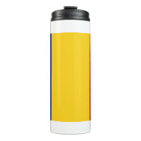 Thermal Tumbler mit der Flagge Rumäniens