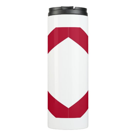 Thermal Tumbler mit der Flagge von Alabama Staat,  Thermosbecher (Rückseite)