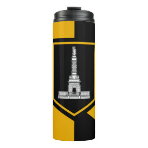 Thermal Tumbler mit der Flagge von Baltimore, USA Thermosbecher