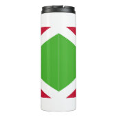 Thermal Tumbler mit der Flagge von Burundi Thermosbecher (Rückseite)