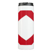 Thermal Tumbler mit der Flagge von Florida, USA Thermosbecher (Rückseite)