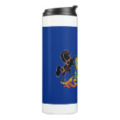 Thermal Tumbler mit der Flagge von Pennsylvania, U Thermosbecher (Nach links gedreht)