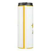 Thermal Tumbler mit der Flagge von Rhode Island, U Thermosbecher (Rückseite)