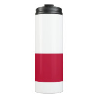 Thermal Tumbler mit der Flagge von Texas, USA