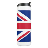 Thermal Tumbler mit Flagge des Vereinigten Königre Thermosbecher (Nach links gedreht)