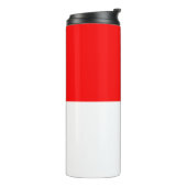 Thermal Tumbler mit Flagge Indonesiens Thermosbecher (Nach links gedreht)