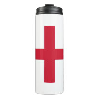 Thermal Tumbler mit Flagge von England