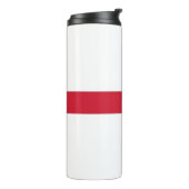 Thermal Tumbler mit Flagge von England Thermosbecher (Nach links gedreht)