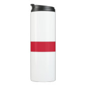 Thermal Tumbler mit Flagge von England Thermosbecher (Nach rechts gedreht)