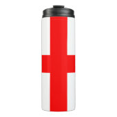 Thermal Tumbler mit Flagge von Georgia Thermosbecher (Vorderseite)