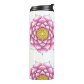 Thermal Tumbler mit Mandala Design Thermosbecher (Nach links gedreht)