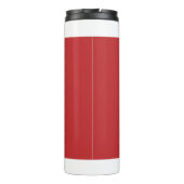 Thermal Tumbler mit marokkanischer Flagge Thermosbecher (Rückseite)