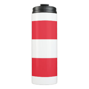 Thermal Tumbler mit österreichischer Flagge Thermosbecher