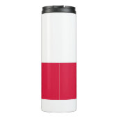 Thermal Tumbler mit polnischer Flagge Thermosbecher (Rückseite)