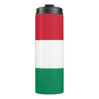 Thermal Tumbler mit ungarischer Flagge