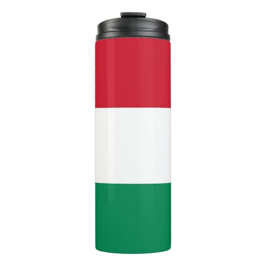 Thermal Tumbler mit ungarischer Flagge Thermosbecher (Vorderseite)