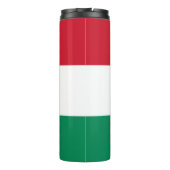 Thermal Tumbler mit ungarischer Flagge Thermosbecher (Rückseite)