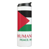 Thermal Tumbler Palestine support Thermosbecher (Nach links gedreht)