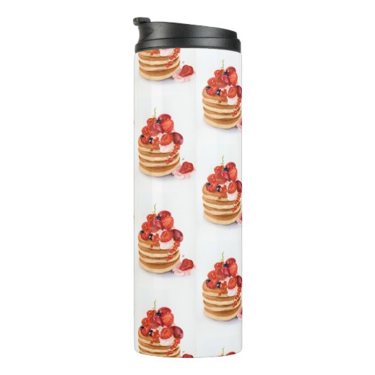 Thermal Tumbler Pancakes Breakfast Thermosbecher (Nach rechts gedreht)
