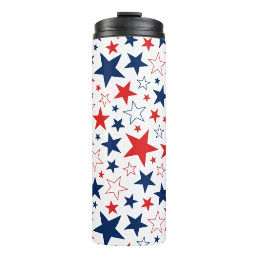 Thermal Tumbler Patriotic Stars Thermosbecher (Vorderseite)