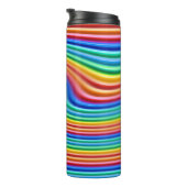 Thermal Tumbler Rainbow Pride Thermosbecher (Nach rechts gedreht)