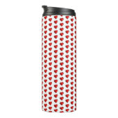 Thermal Tumbler Red Hearts Thermosbecher (Nach rechts gedreht)