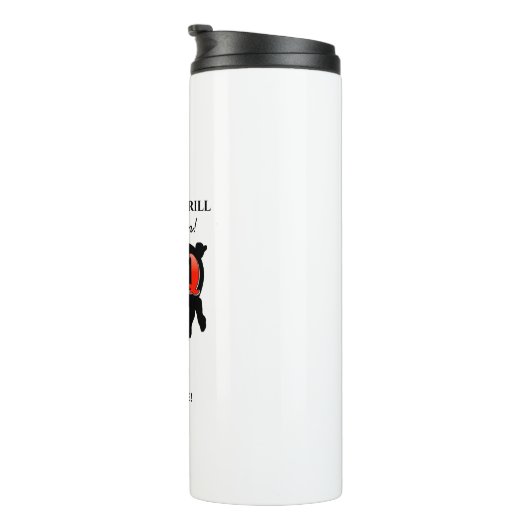 Thermal Tumbler Tasse für seine GRILLEN im Hinterh (Nach rechts gedreht)