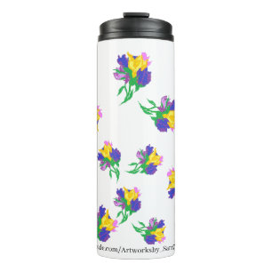 Thermal Tumbler: Tulips Thermosbecher
