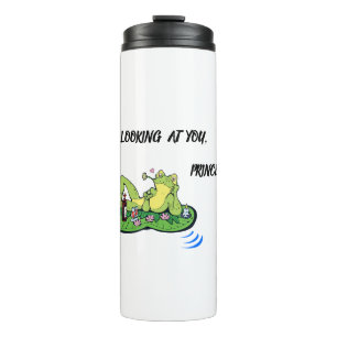 Thermal Tumbler Valentine's Day Funny Kiss Frog Thermosbecher