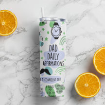 Thermal Tumbler Vaters tägliches Affirmationsgesch