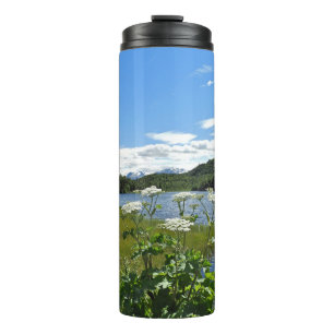 Thermal Tumbler w/szene von Alaska Thermosbecher
