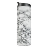 Thermal Tumbler, weißer Marmorstein Thermosbecher (Nach rechts gedreht)