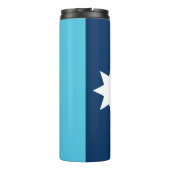 Thermal Tumbler with flag of Minnesota, USA Thermosbecher (Rückseite)