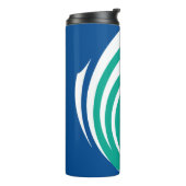 Thermal Tumbler with flag of Ottawa Thermosbecher (Nach links gedreht)