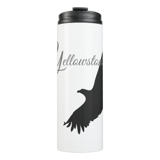 Thermal Tumbler-Yellowstone-Adler Thermosbecher (Vorderseite)