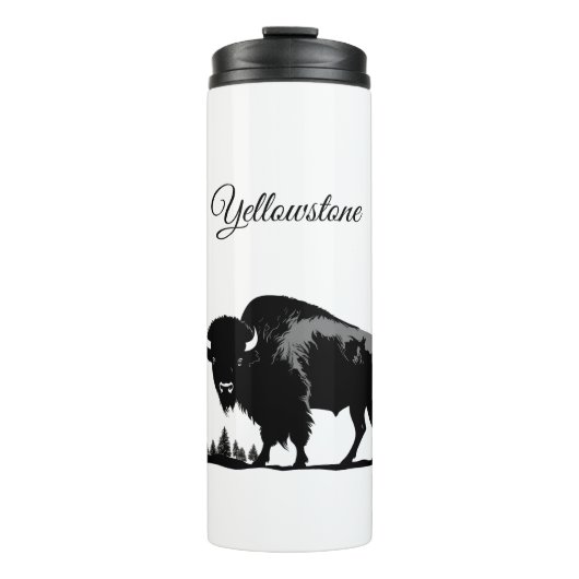Thermal Tumbler-Yellowstone Buffalo Thermosbecher (Vorderseite)