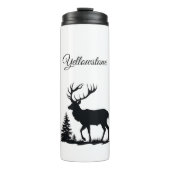 Thermal Tumbler-Yellowstone Elch Thermosbecher (Vorderseite)