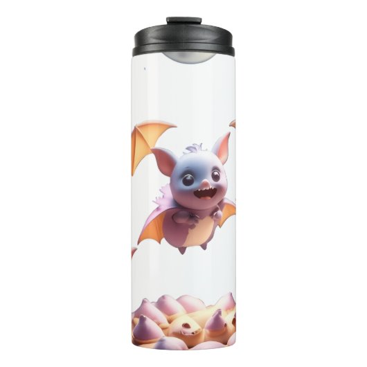 Thermal Tumblers - Cute Halloween Art Thermosbecher (Vorderseite)