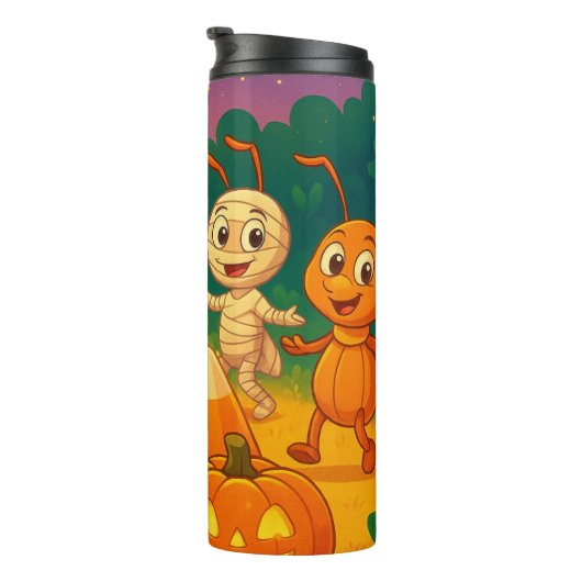Thermal Tumblers - Halloween Ant party Thermosbecher (Nach rechts gedreht)