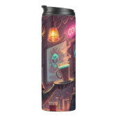 Thermal Tumblers - Zombie Café | Spooky  Halloween Thermosbecher (Nach rechts gedreht)