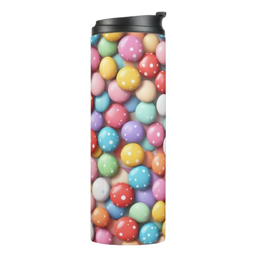 Thermal Water Bottle With Colored Rocks Thermosbecher (Nach links gedreht)