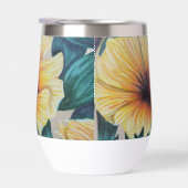 Thermalbecher für gelben Hibiskus (Rechts)