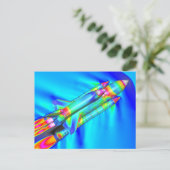 THERMALBILDATLANTIS-RAUMSCHUB POSTKARTE (Stehend Vorderseite)