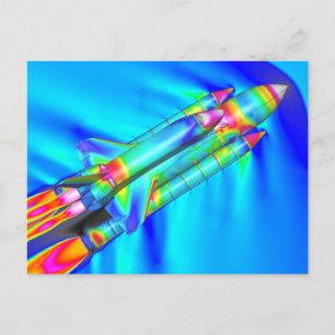 THERMALBILDATLANTIS-RAUMSCHUB POSTKARTE