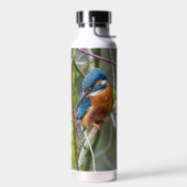 Thermalflasche mit Bild eines Eisvogel Trinkflasche (Links)